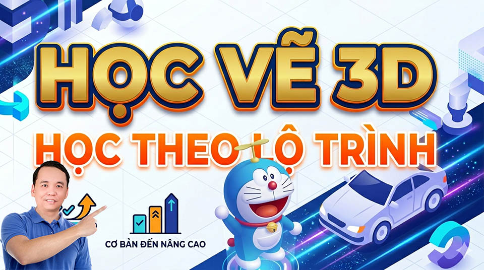 học vẽ 3d theo lộ trình