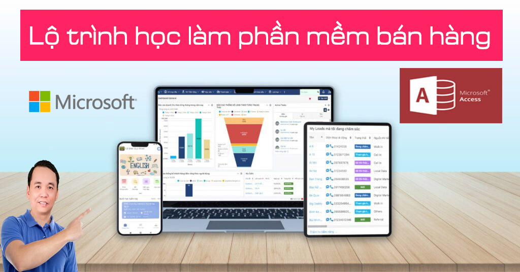Lộ trình học làm phần mềm Bán hàng với MS Access