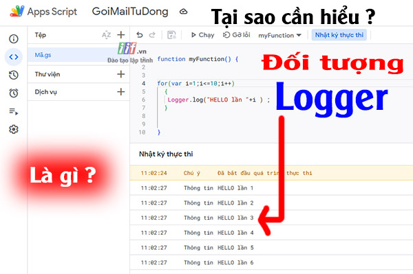 Đối tượng Apps Script