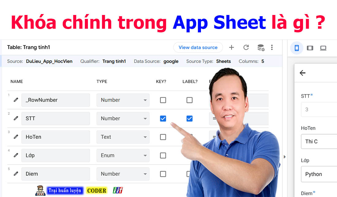 Khóa chính là gì ?