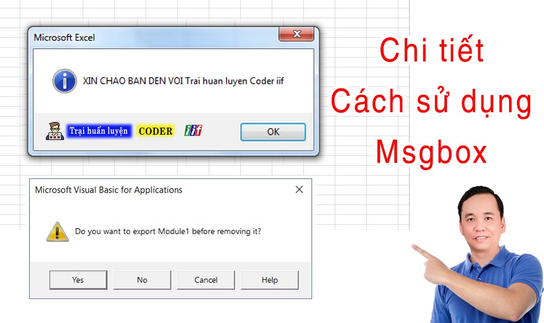 Msgbox trong VBA Excel