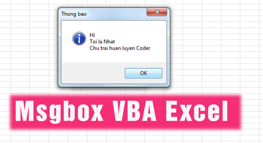 Msgbox nhiều dòng